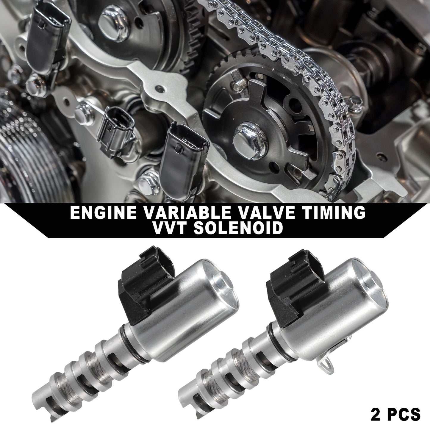Pcs Variable Valve Timing VVT Solenoid for INFINITI EX35 (2008-2012)
