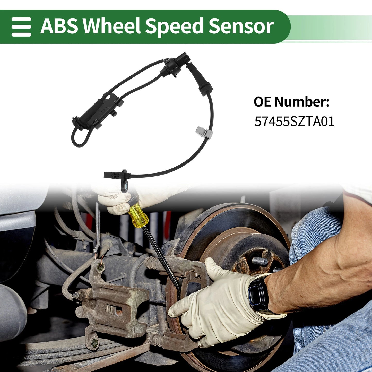 ABS Wheel Speed Sensor for Honda CR-Z (2016)