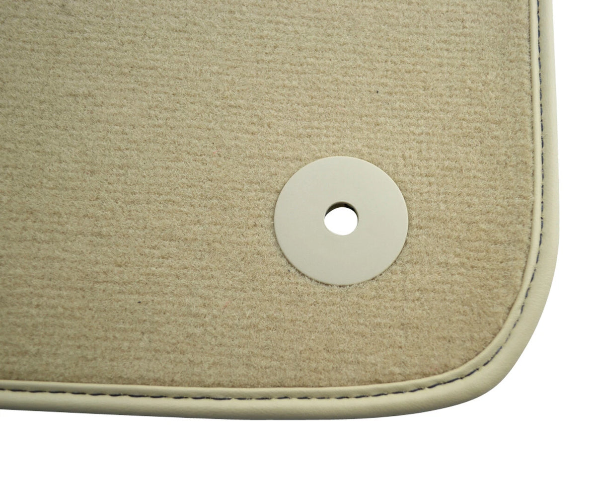 Beige Floor Mats for Bentley Bentayga 2015-2023 Custom Tailored Carpets