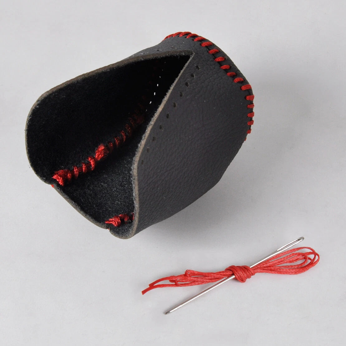 Genuine Leather 5-Speed Gear Shift Knob Cover for Ford Focus (2005-2018)