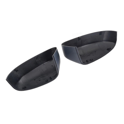 2 x Rear View Mirror Cover Caps Matte Black for Ford Focus (2012-2014)