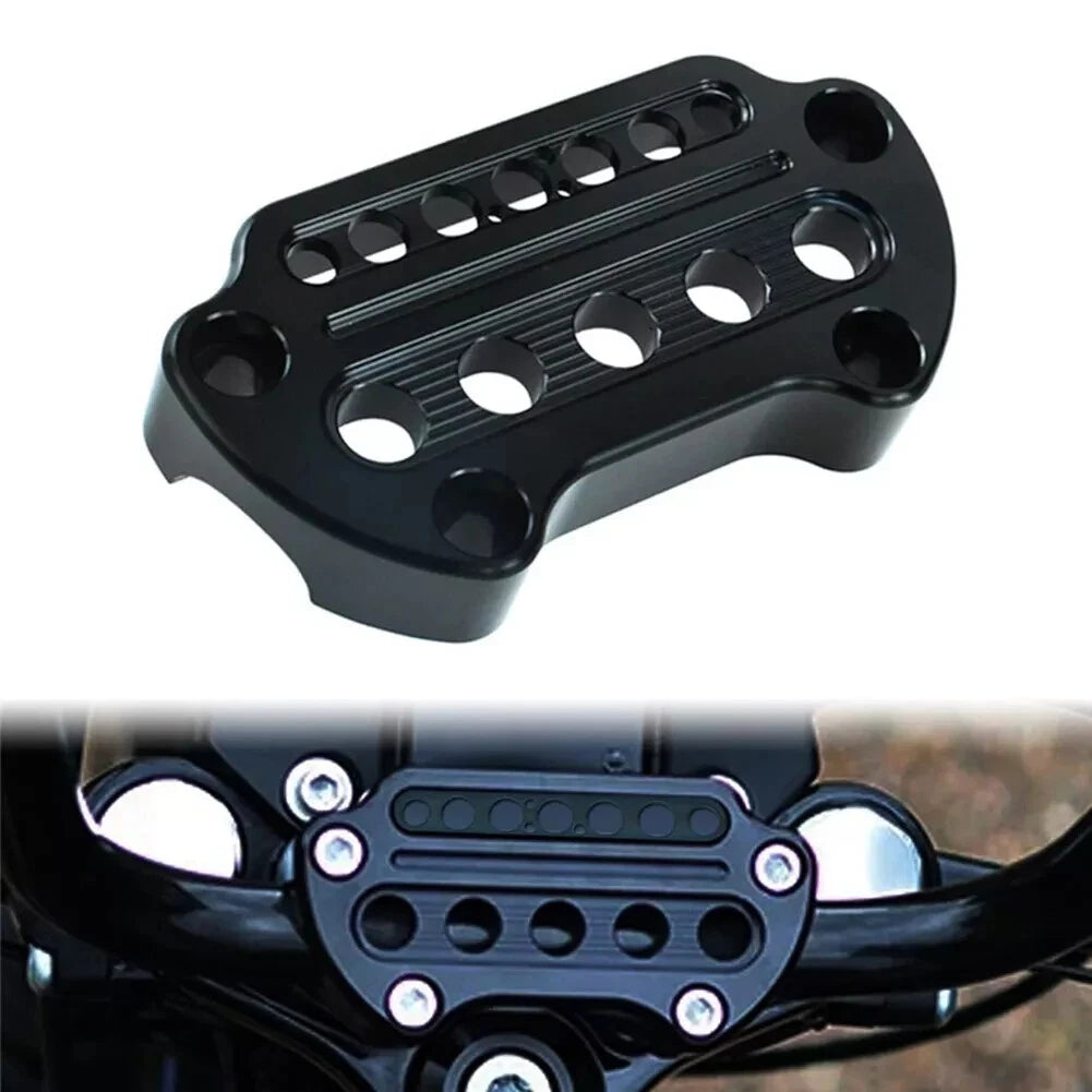Indicator Handlebar Top Clamp for Harley Sportster XL883 XL1200 Dyna (2004-2023)