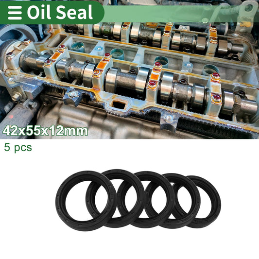 Oil Seal / 42x55x12mm / Seal Ring NBR Rubber for Make Model