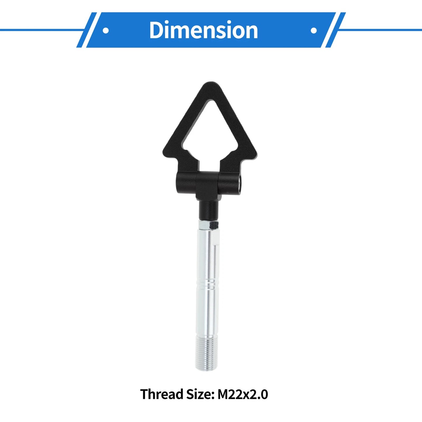 Folding Screw-on Tow Hooks for Toyota Avanza