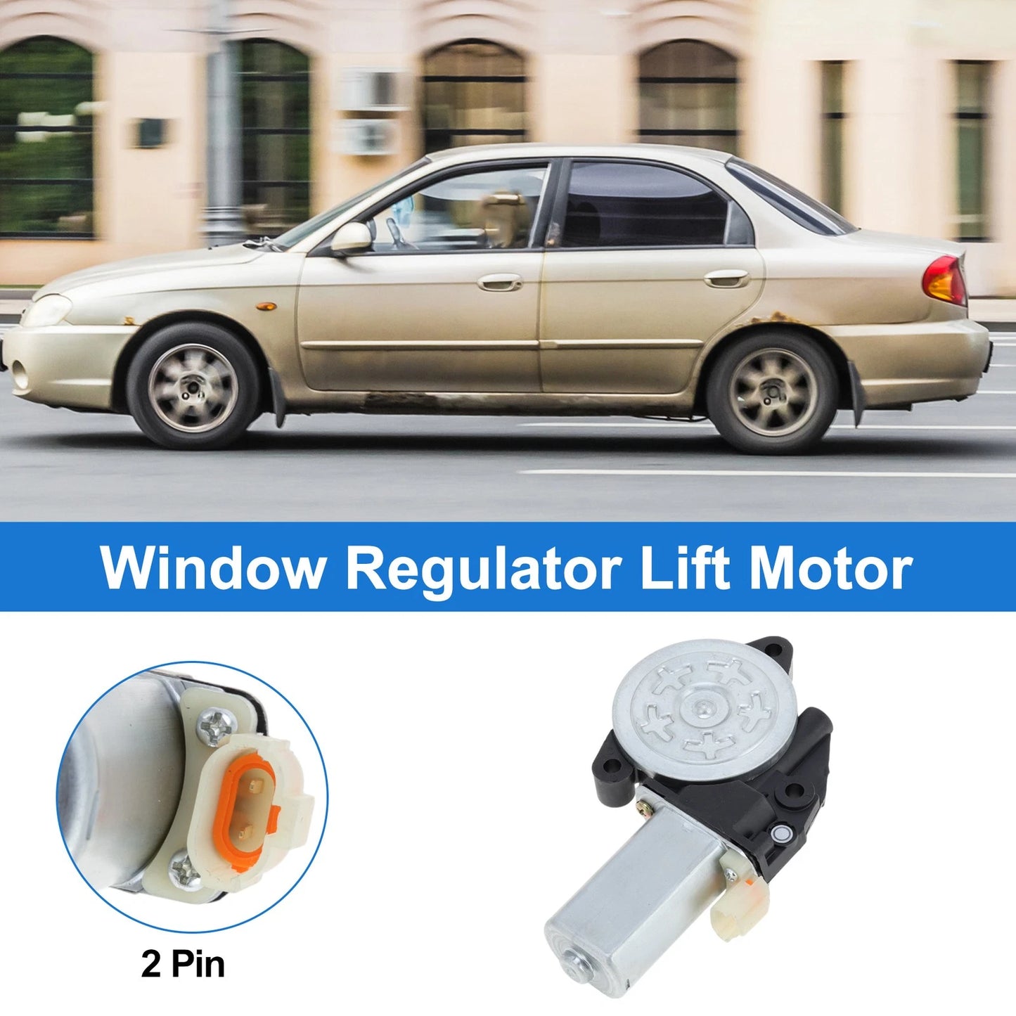 Power Window Regulator Lift Motor for KIA Spectra 5 (2005-2009)