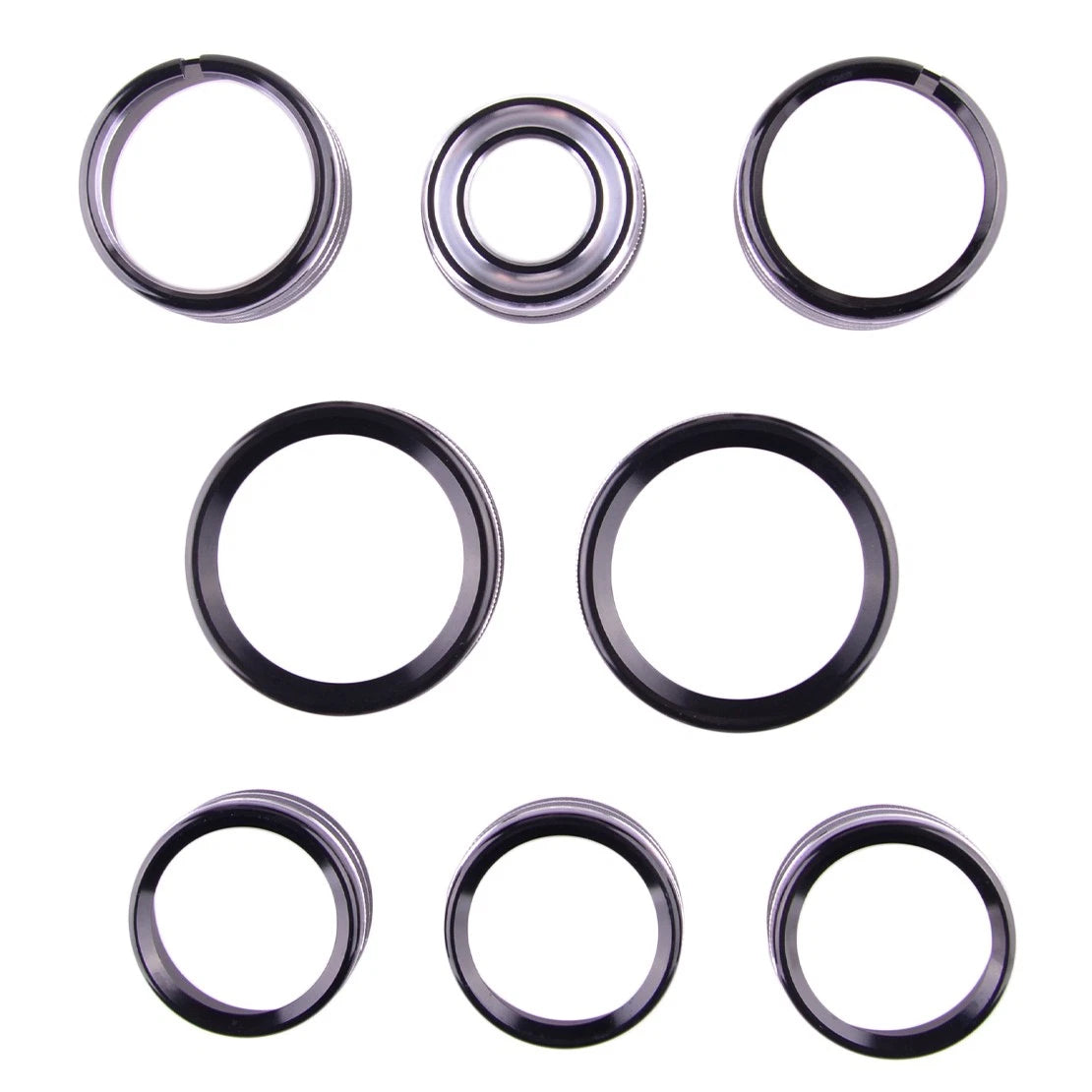 AC Switch Knob Cover Trim Ring for Chevy Silverado (2014-2018)