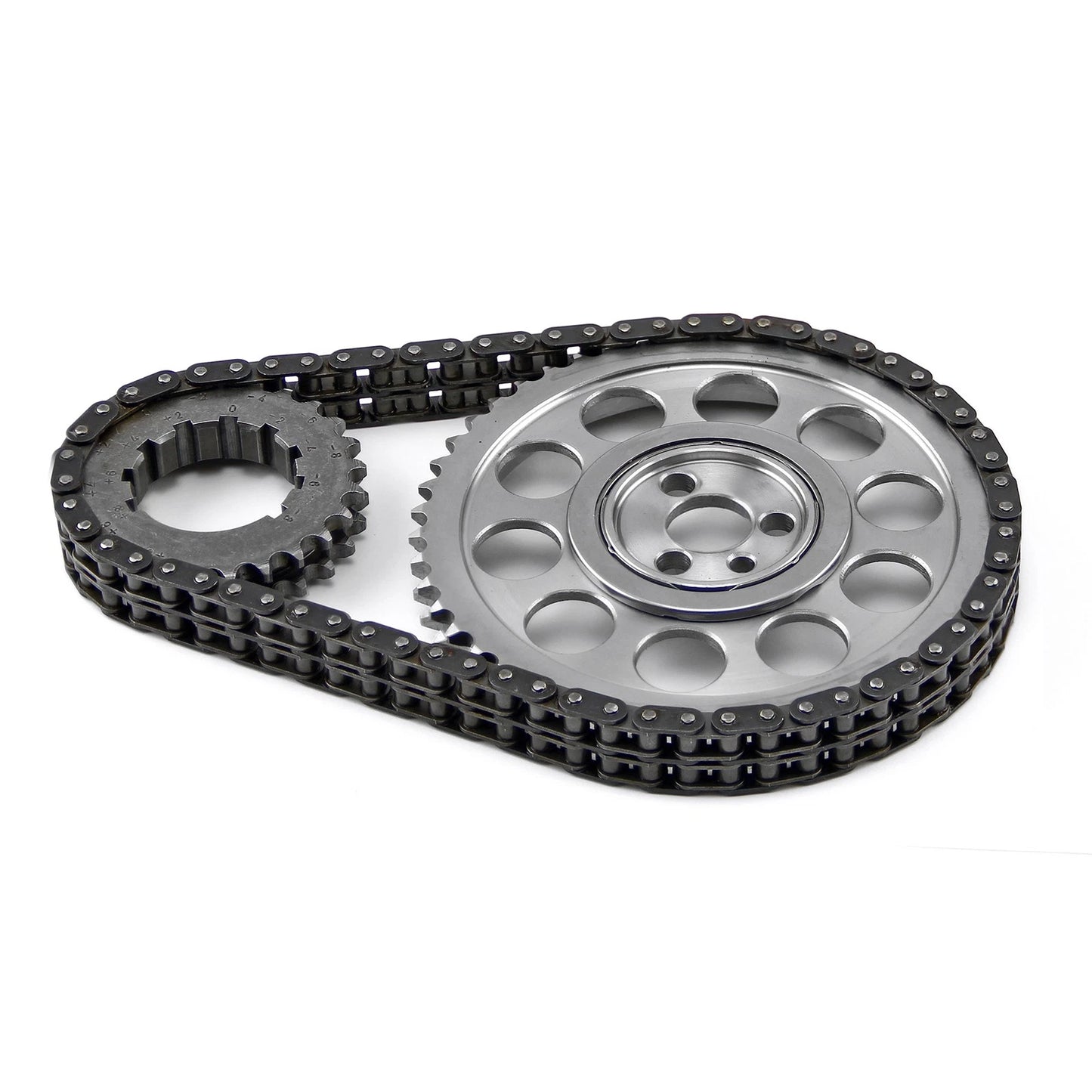 BBC 454 Double Roller 9 Keyway Billet Steel Timing Chain for Chevy