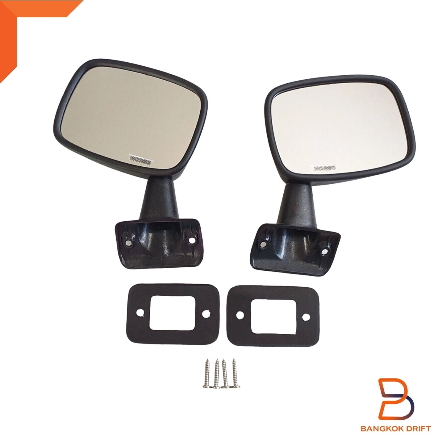 Side Door Mirrors for Toyota Hilux Ute LN65 LN50 LN56 LN60 4WD (1983-1988)