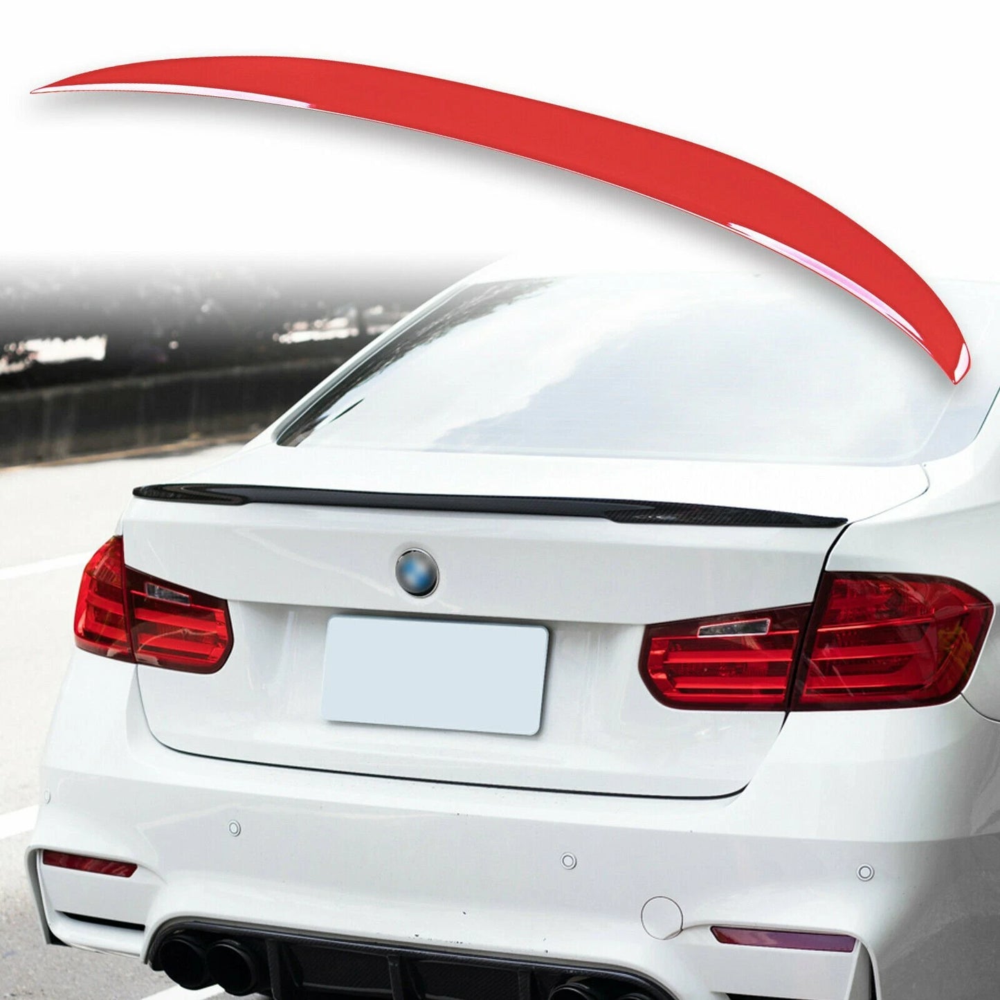 A75 P Style Rear Boot Spoiler for BMW F30 F80 (2012-2019)