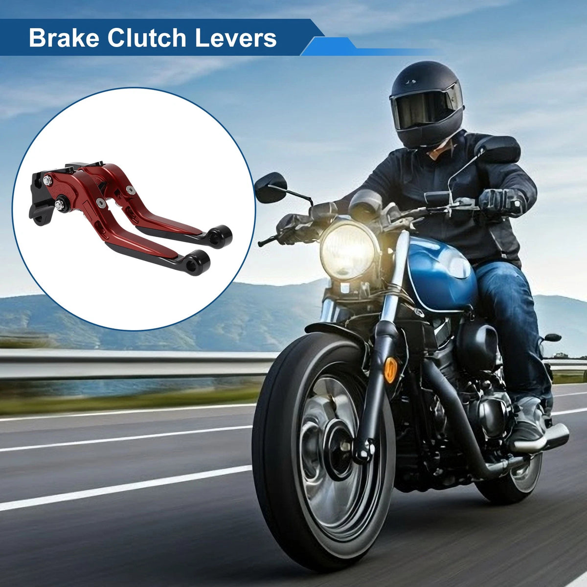 Pair / 1 x / Adjustable Short Long Brake Clutch Levers for Yamaha WR125X
