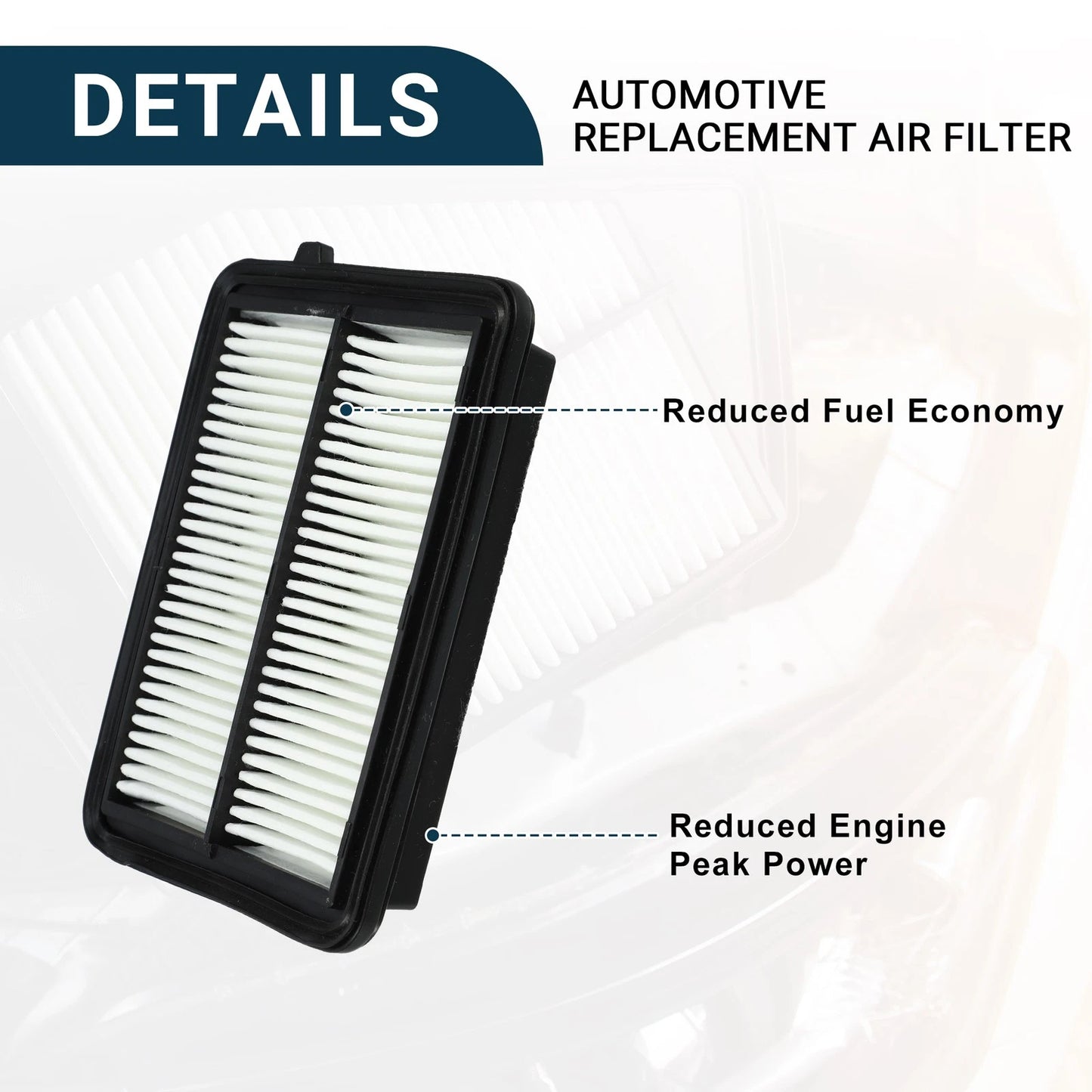 Cabin Air Filter Set for Nissan Kicks (2018-2023)