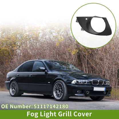 Front Right Fog Light Grill for BMW E65 E66 (2006-2008) - 1 x Black Lens