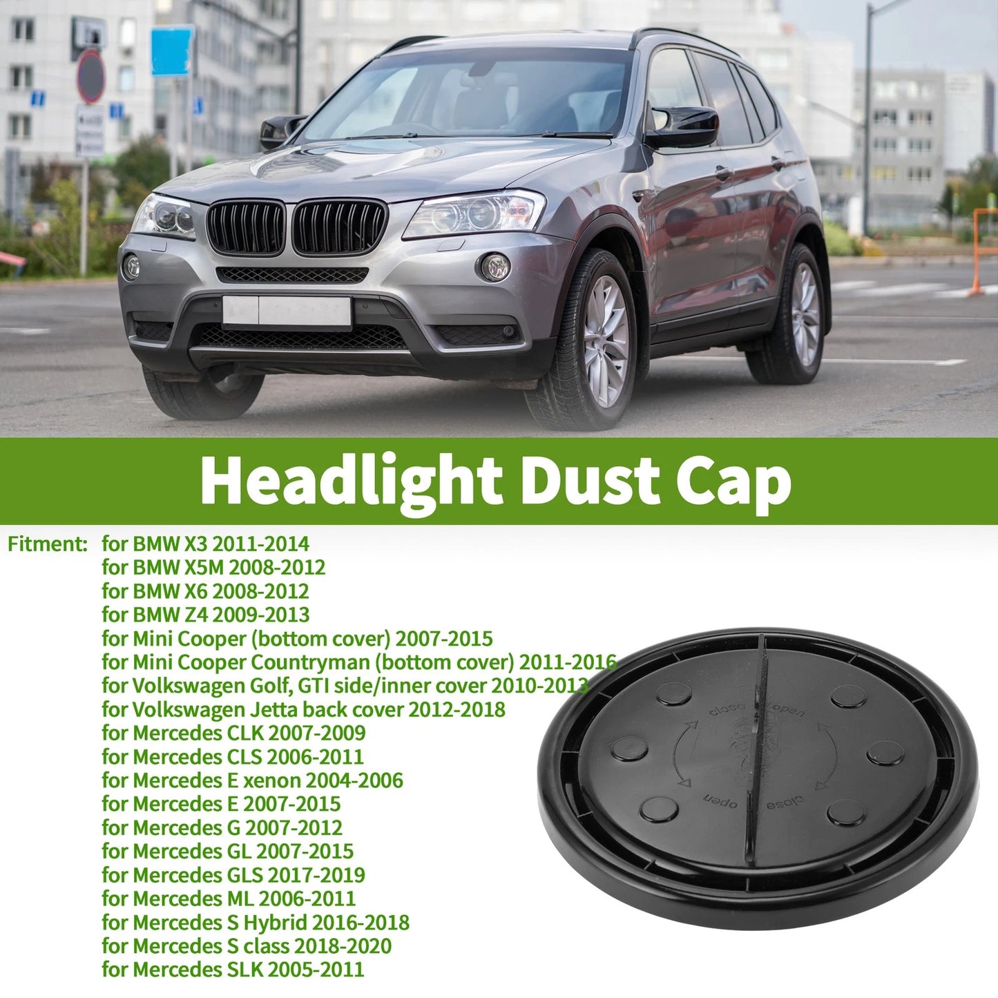 Headlight Dust Cap for BMW X3 (2011-2014)