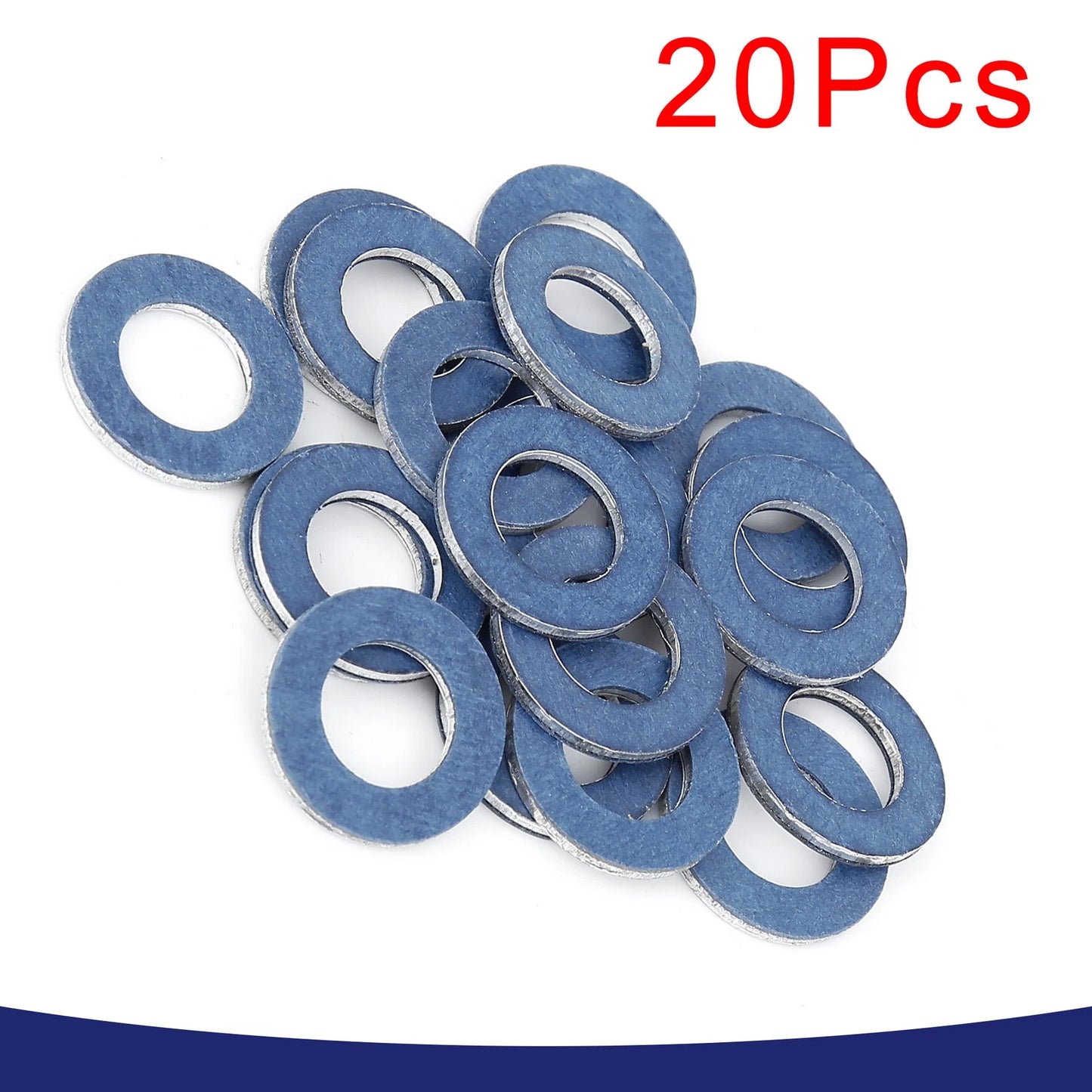 20 x M12 Blue Oil Drain Plug Gaskets for Toyota