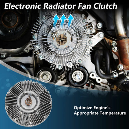 Engine Cooling Fan Clutch for Ford F-150 V8 6.9L (1984)