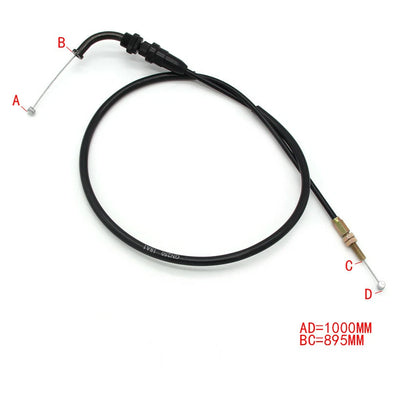 Throttle Cable for Suzuki GSX1100E GSX750 GSX400 GSX550 GN250 (1980-1989)