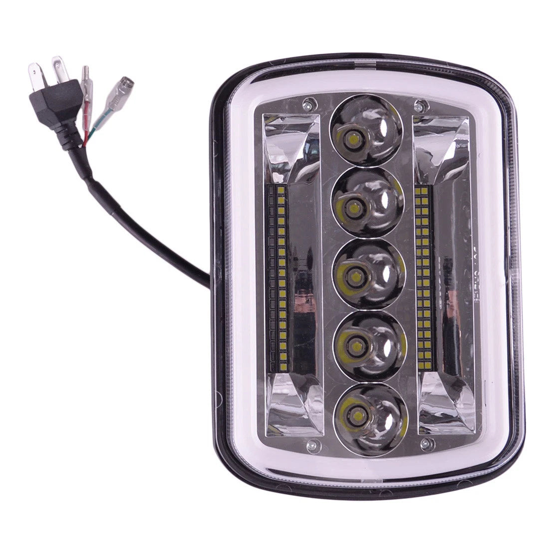 1 x Headlight Hi/Lo DRL Daytime Light for Jeep, Chevy, GMC