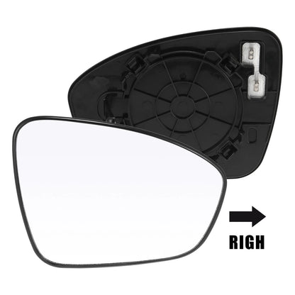 Heated Right Side Mirror Glass with Backing Plate for Nissan Sentra (2020-2021)
