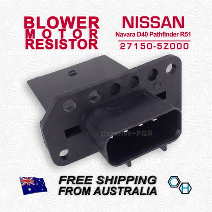 Blower Motor Heater Fan Resistor for Nissan Navara D40, Pathfinder R51 (2005-2013)
