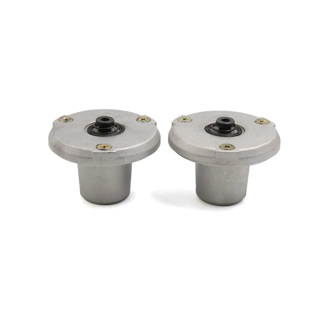 2 x Silver Tone Aluminum Alloy Oil Filter Rotor for CG125