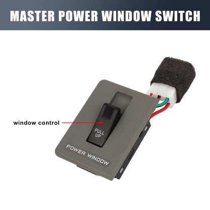 Power Window Switch Passenger Side for Kia Pride (1995-2000)