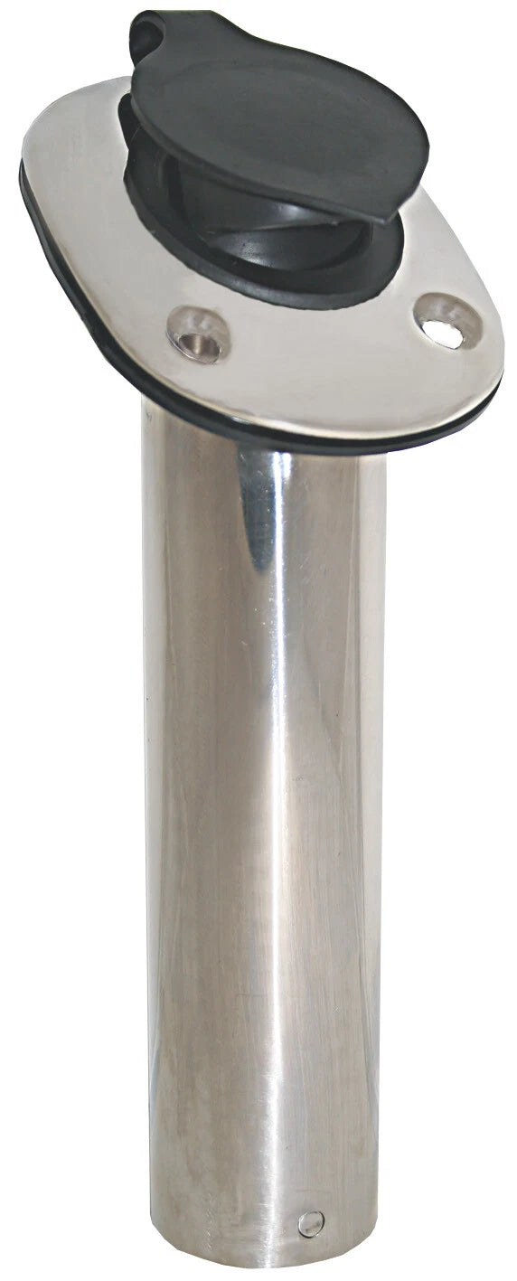 Rod Holders Marine Grade Stainless Steel 30° PVC Seal Cap & Gasket 2 Pack