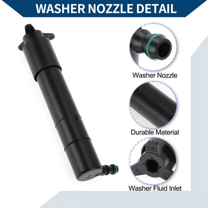 Front Headlight Washer Nozzle for Porsche Cayenne