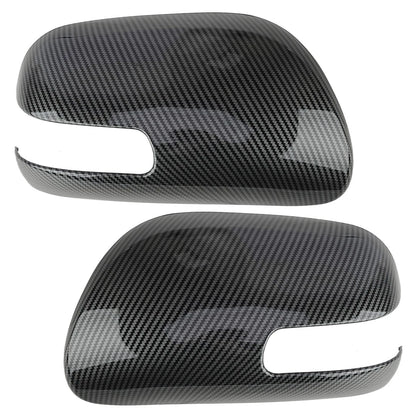 Carbon Fiber Style Side Mirror Covers for Scion xB (2004-2015)