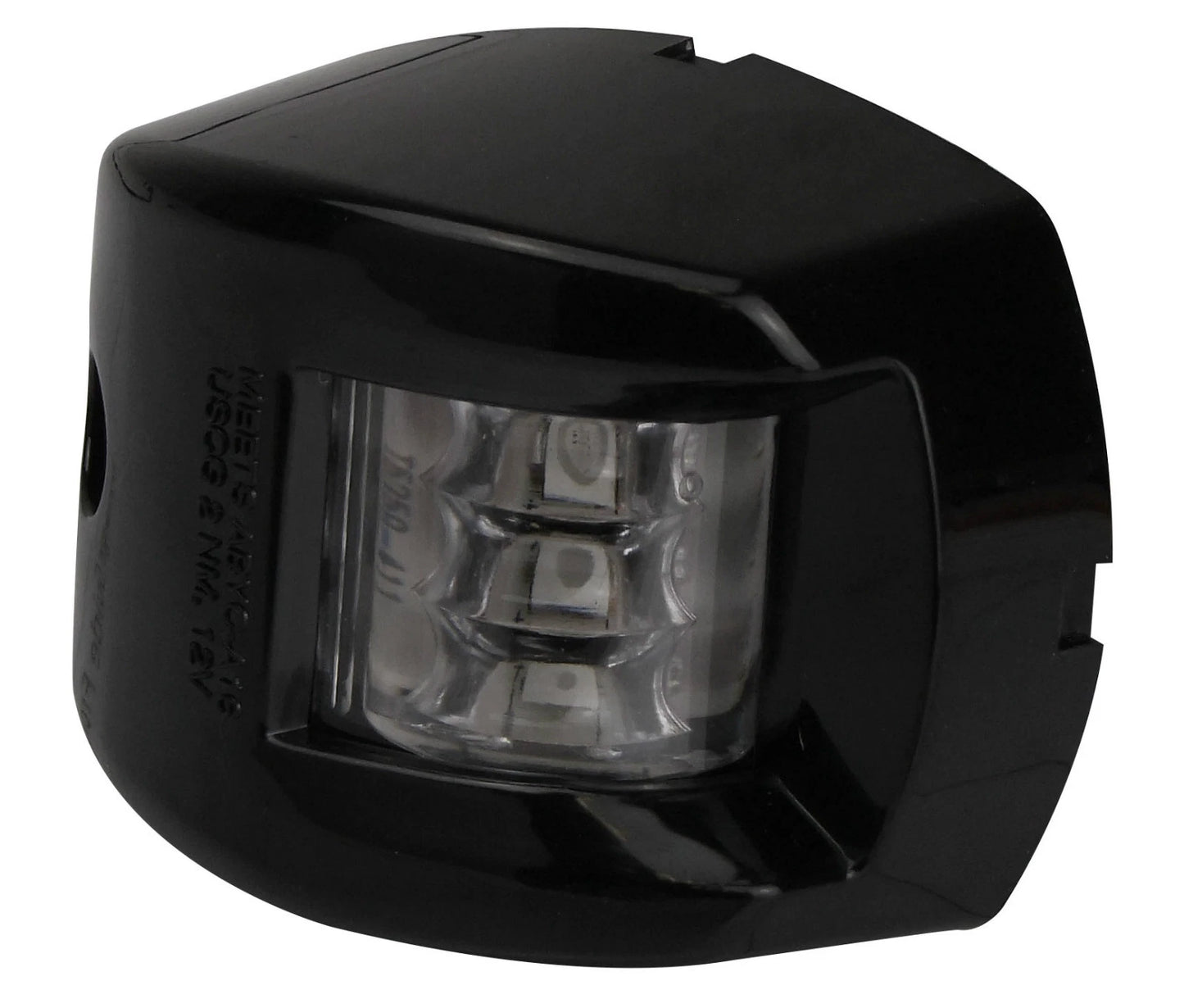 Boat LED Navigation Lights Kit 3 Nav Light Package Port/Starboard 12V Black