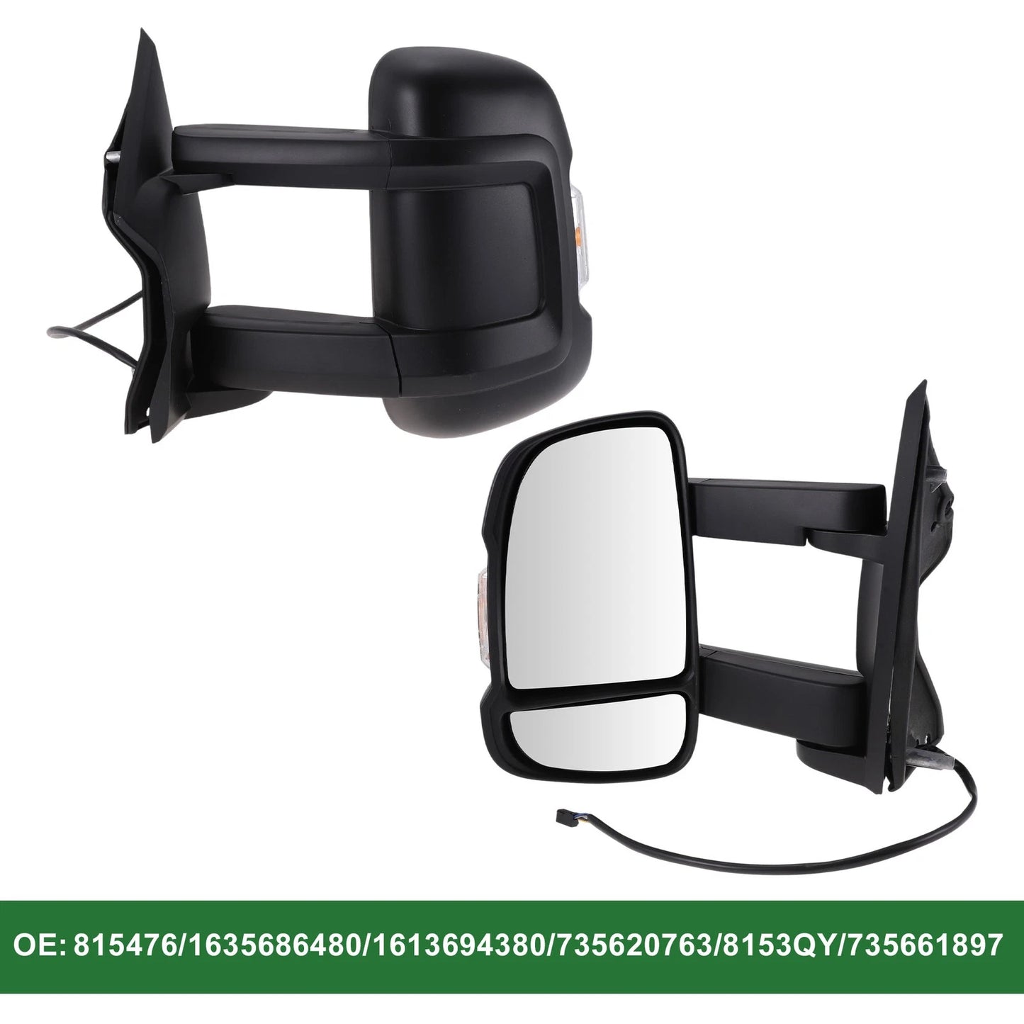 Left Side Door Mirror for Citroen Jumper Relay (2006-2023)