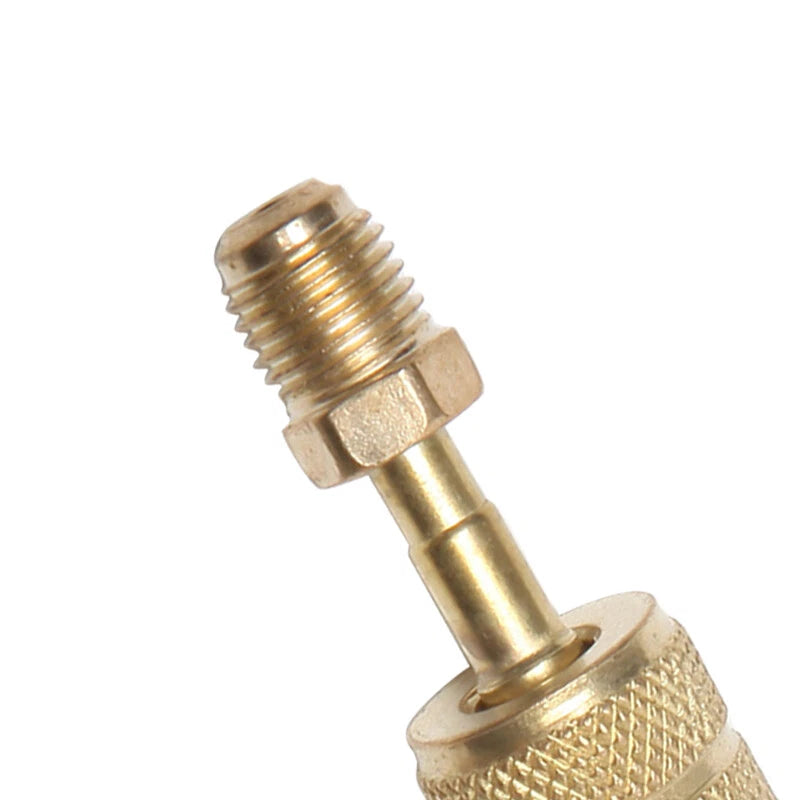 Refrigerant Tank Vacuum Pump Adapter for A/C R410a (Fits Various Models)