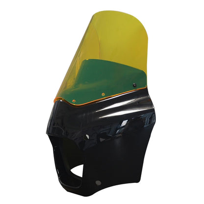 11" Yellow Front Fairing Windshield for Harley Softail Fat Bob (2018-2019)