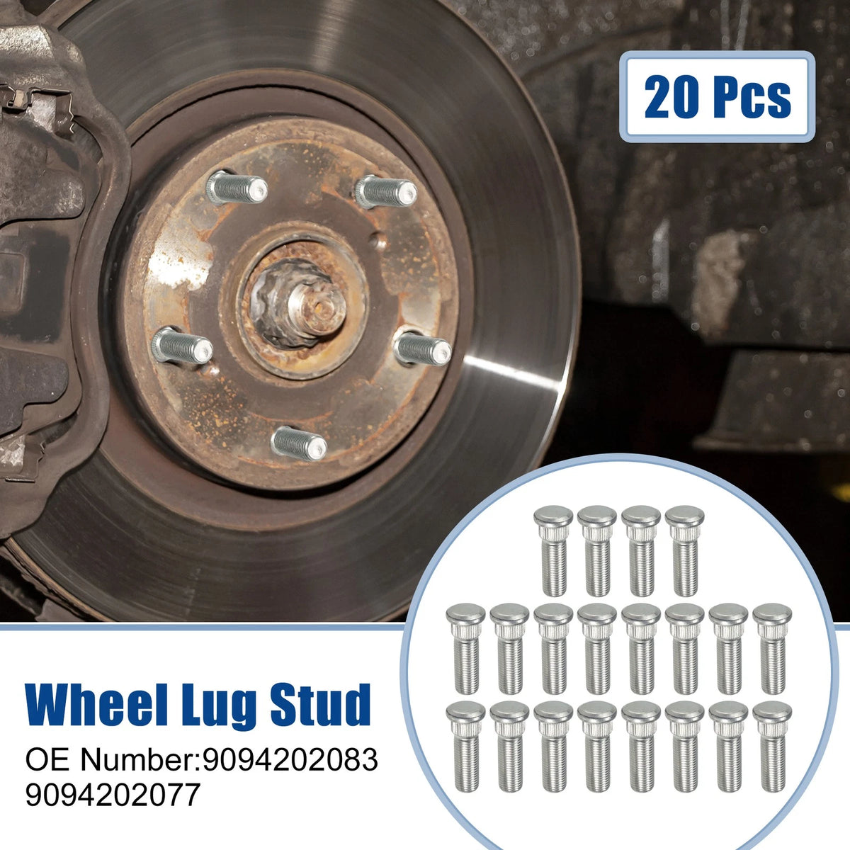20 x M14x1.5 Wheel Lug Studs for Lexus LS460 LX570 (2007-2020)