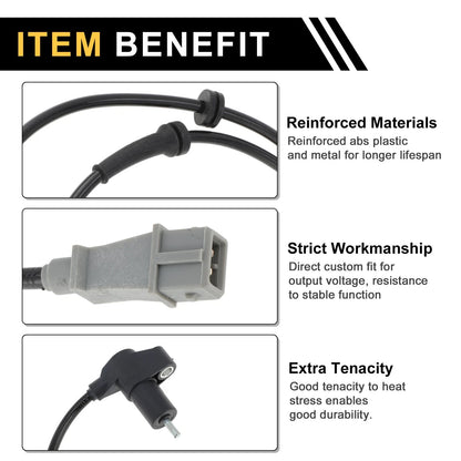 ABS Wheel Speed Sensor for Peugeot 307 (1997-2005)