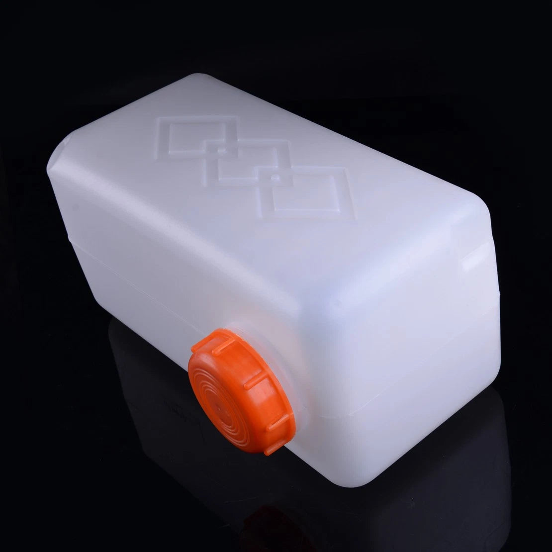 5.5L Fuel Oil Gas Tank for Truck Air Diesel Parking Heater White & Orange