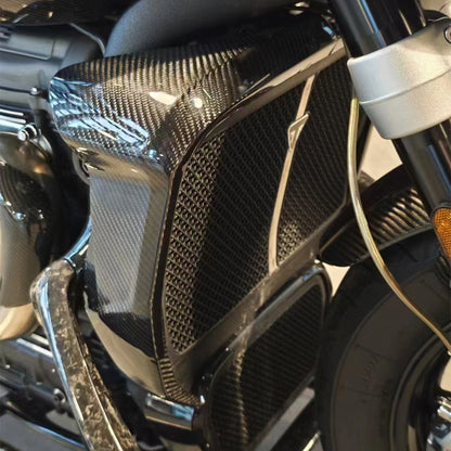 Upper Radiator Cowl 1 Pair for Triumph Rocket (2020-2022) Carbon Fiber