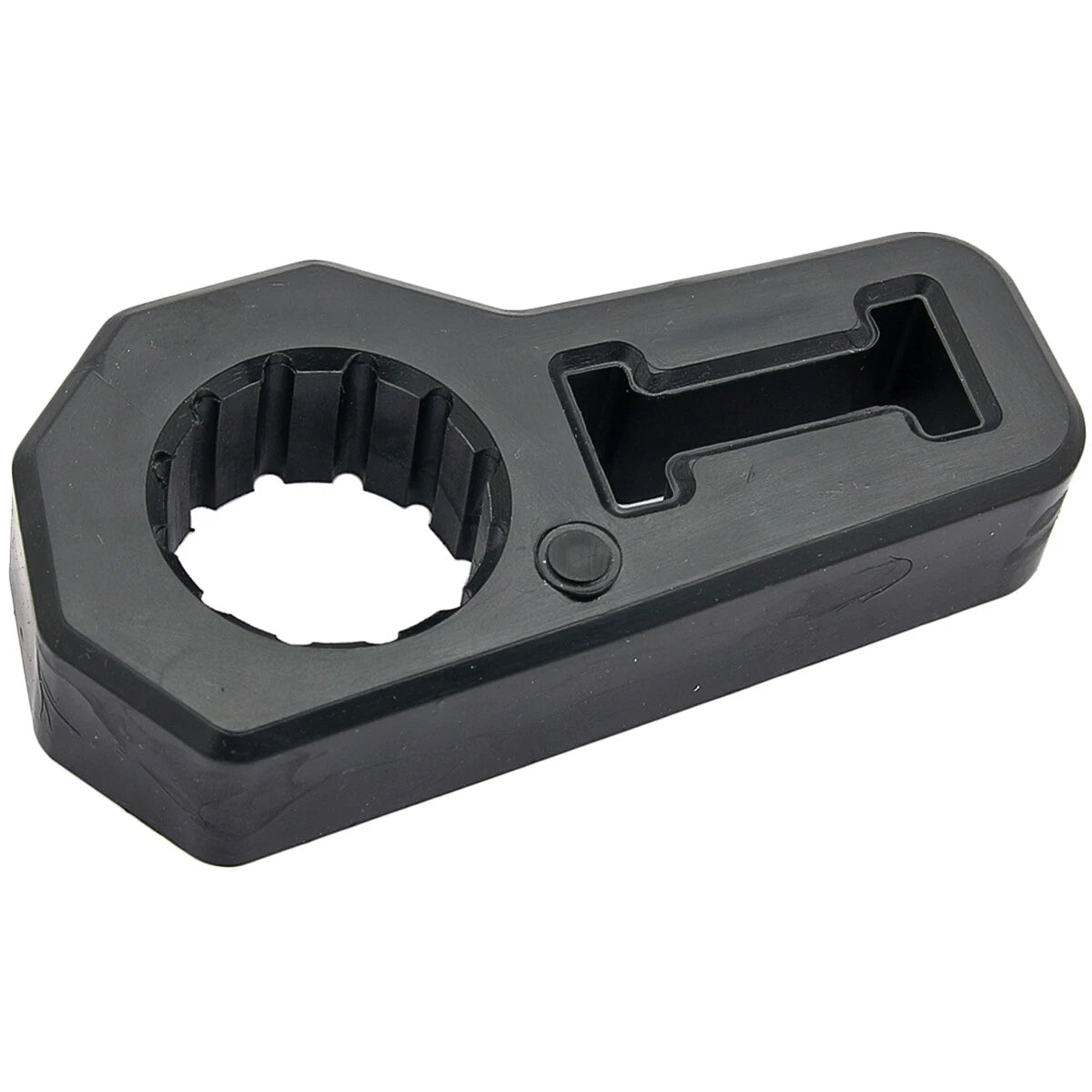 Hi-Lift Jack Handle Keeper for Trail Gear (2010-2023) - Black Rubber Isolator