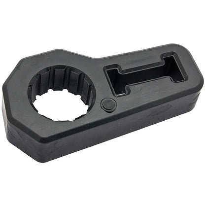Hi-Lift Jack Handle Keeper for Trail Gear (2010-2023) - Black Rubber Isolator