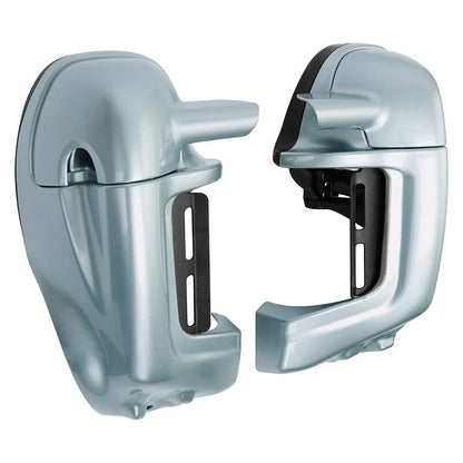 Vented Fairings Glove Box for Harley Touring Road Glide (1983-2013) Silver