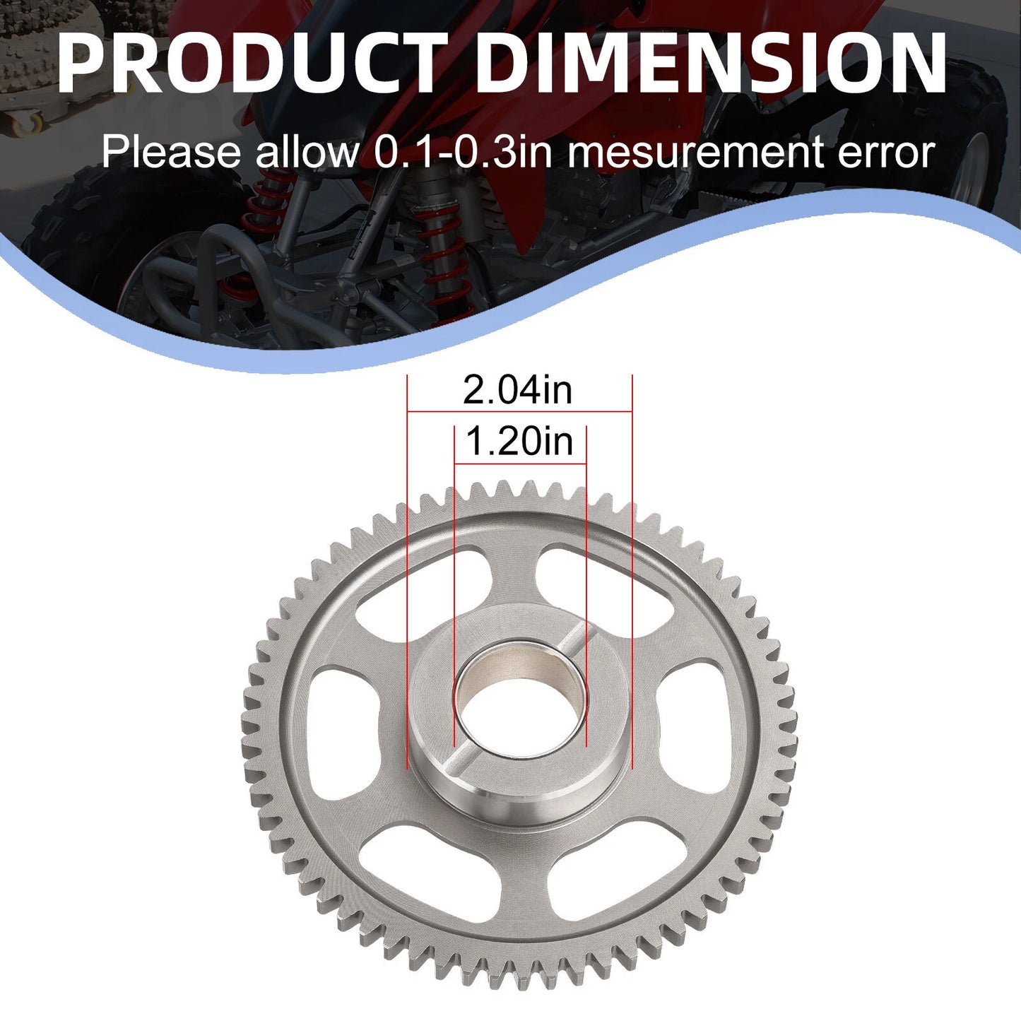 Starter Clutch Idler Gear for Polaris RZR XP 900 (2011-2012)