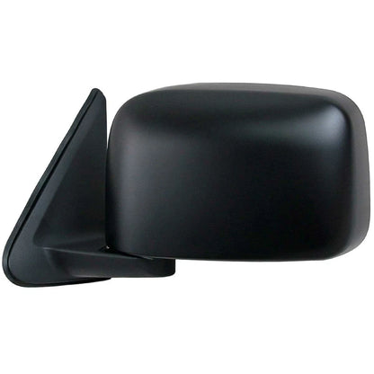 Left Black Manual Door Mirror for Nissan Patrol GU Y61 (1997-2004)