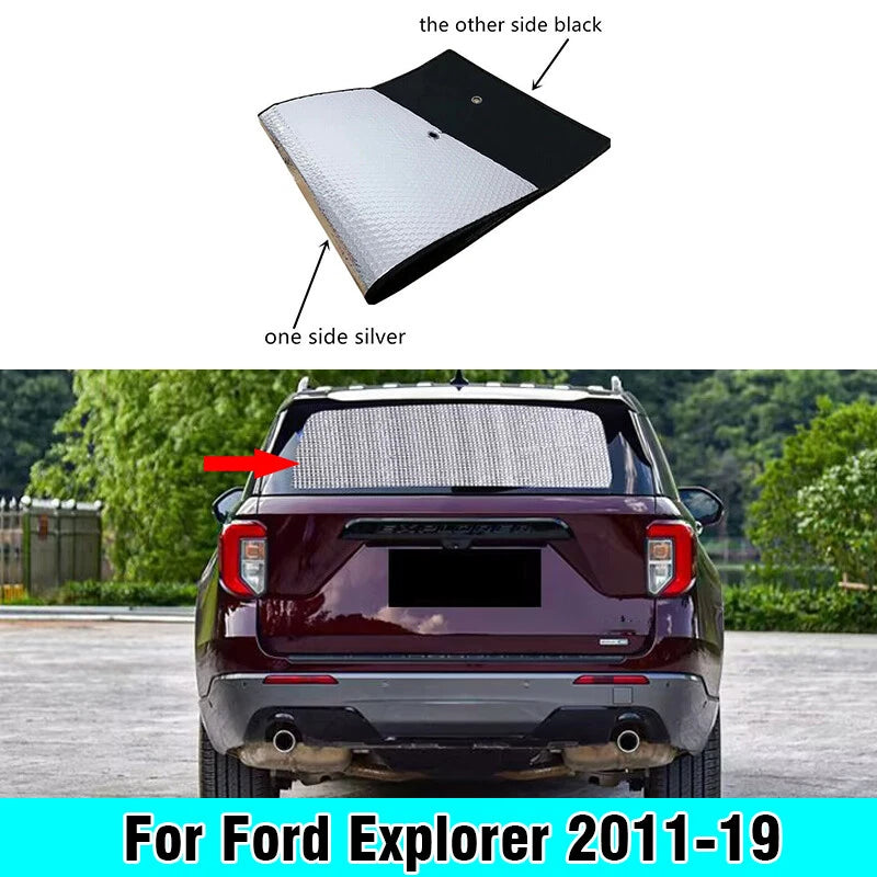 Rear Windshield Privacy Sunshade Cover for Ford Explorer (2011–2019)