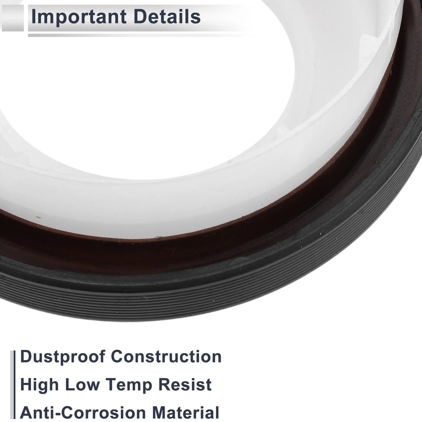 Front Crankshaft Oil Seal for BMW 3 Series (2004-2018) - 1 x Quality Seal