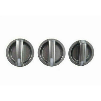 3pc Heater Fan Temp Control Knobs for Mazda BT-50 (2006–2011)