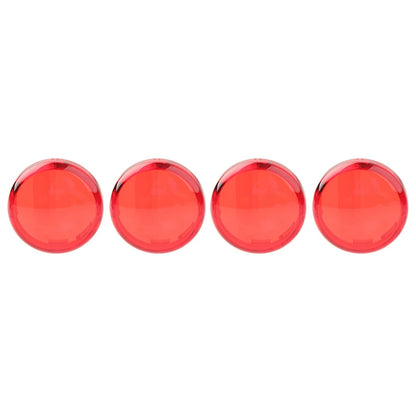4 x Turn Signal Lens Light Covers for Harley Touring Softail Dyna