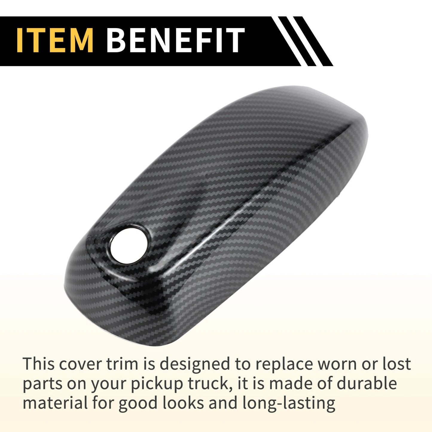 Roof Antenna Cover for Chevy Colorado (2023-2024) Carbon Fiber Pattern