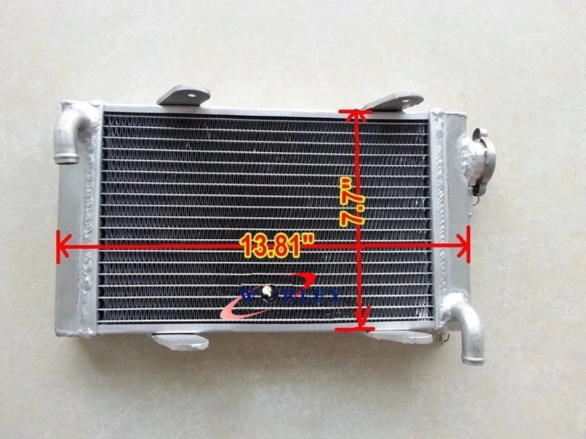 3ROW Full Aluminum Radiator for Go Kart 14" x 8" x 1.3"