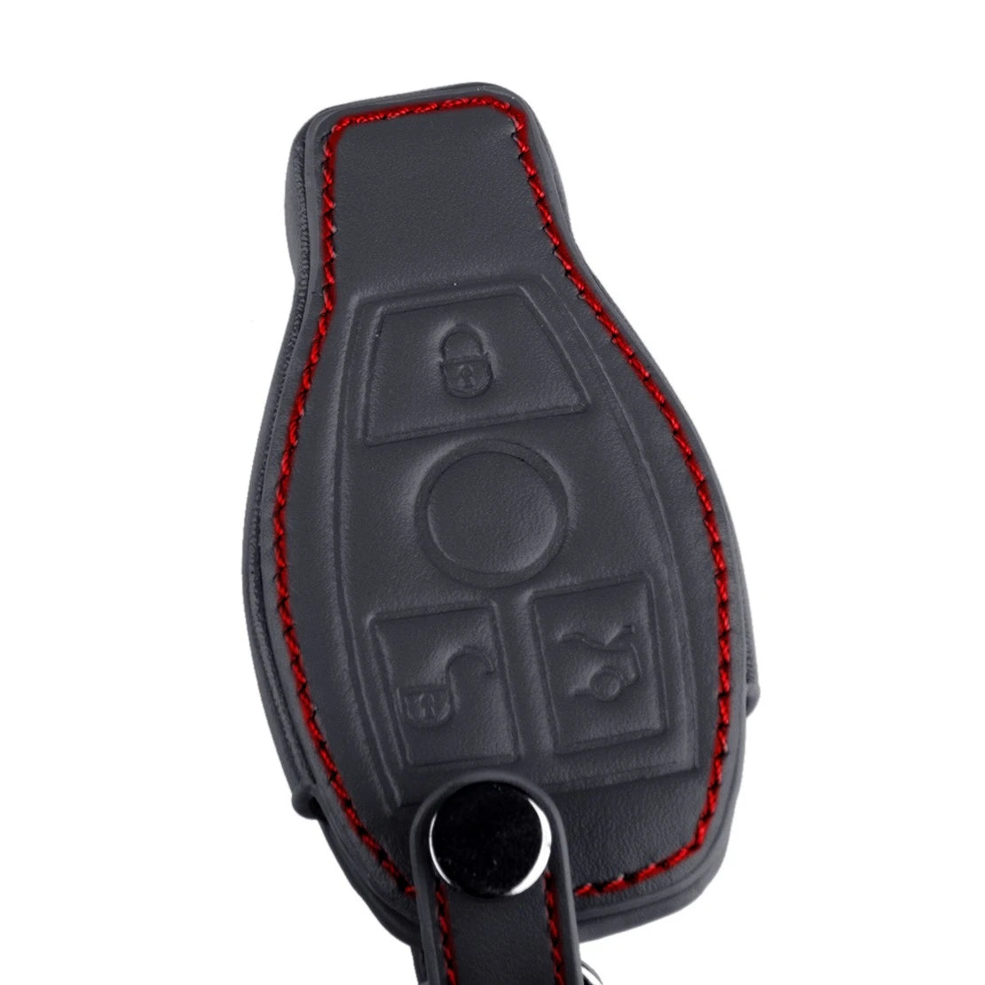 3 Button Key Cover Fob Case Holder for Mercedes-Benz (Fits Various Models)