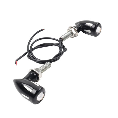 Mini Turn Signal Light Blinker 8mm for Bobber Cafe Racer