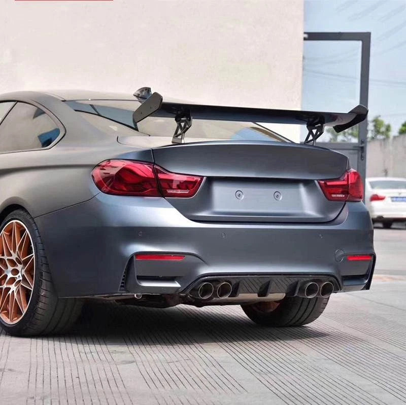 Real Carbon Fiber Rear Trunk Spoiler Wings For BMW F80 F82 F87 M2 M3 M4 2014-19